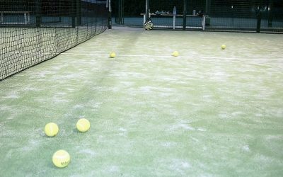 Pista de pádel abierta