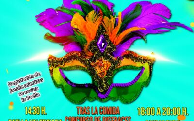 Este sábado 22 de febrero celebramos CARNAVAL
